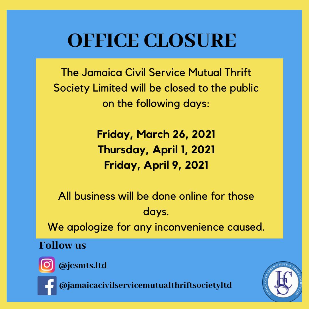 Office Closure Notice