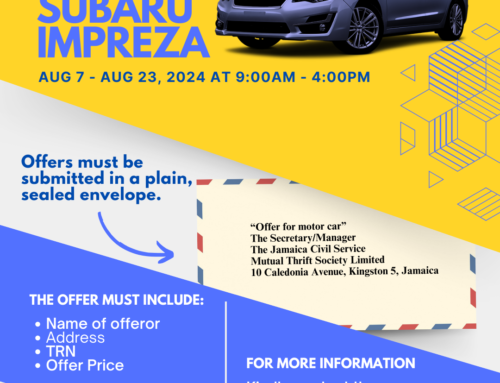 Invitation of Offers for Motor Vehicle Purchase